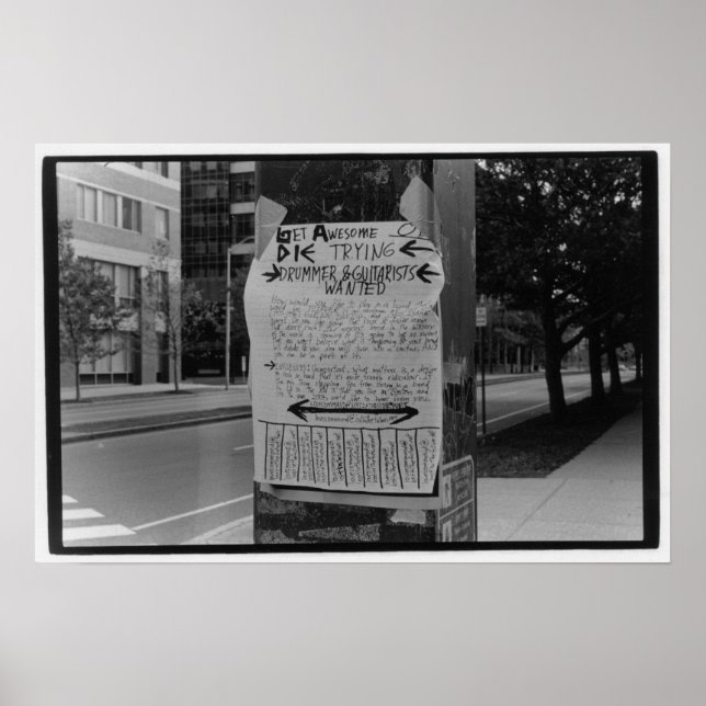 Affiches Soyez Génial, Die Essayer (Devant)