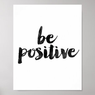 Affiches Soyez positif