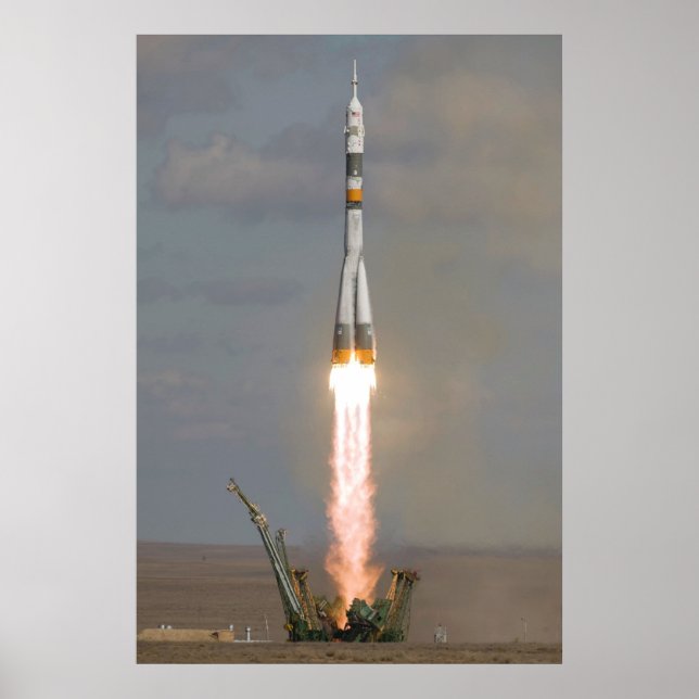 Affiches Soyuz TMA-13 Soyuz-FG Expédition 18 (Devant)