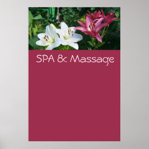 Affiches SPA et massage