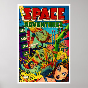 Affiches Space Adventures #1 (1952)