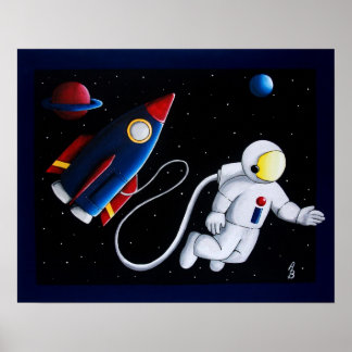 Affiches Space Man