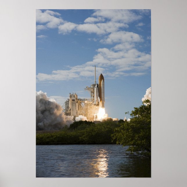 Affiches Space Shuttle Atlantis se lève sur 10 (Devant)