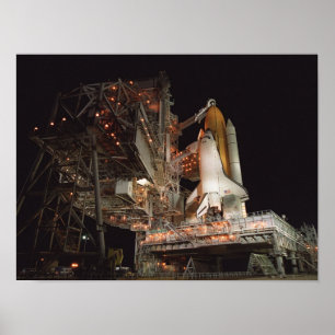 Affiches Space Shuttle Atlantis se prépare pour le lancemen