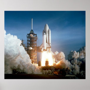 Affiches Space Shuttle Columbia launching