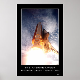 Affiches Space Shuttle Columbia Lift-off – STS - 73