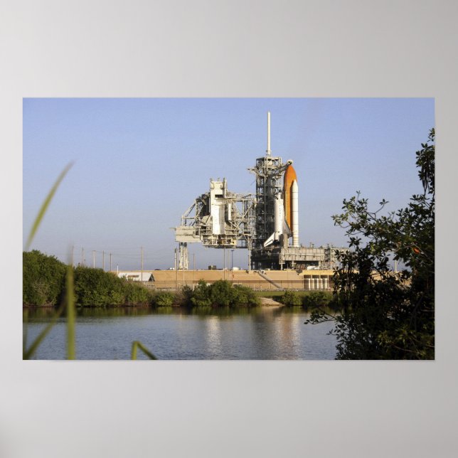 Affiches Space Shuttle Discovery est prêt (Devant)