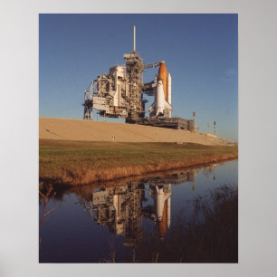 Affiches Space Shuttle Endeavor se prépare pour le lancemen
