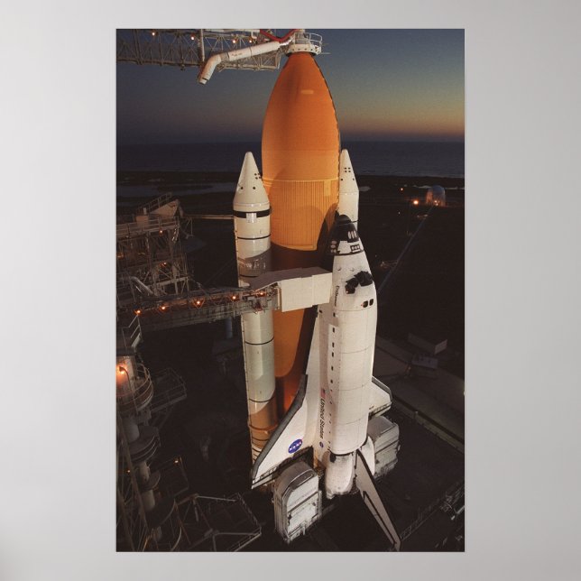 Affiches Space Shuttle Endeavor se prépare pour le lancemen (Devant)