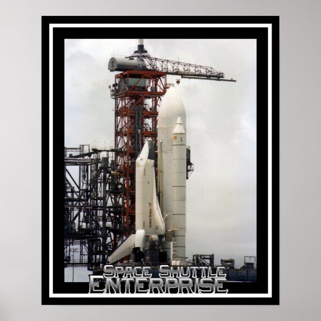 Affiches Space Shuttle Enterprise (Devant)