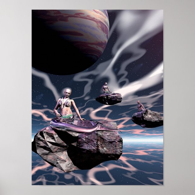 Affiches space sirens (Devant)