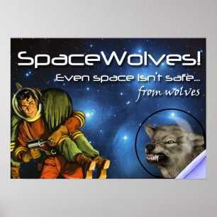 Affiches SpaceWolves ! : L'affiche