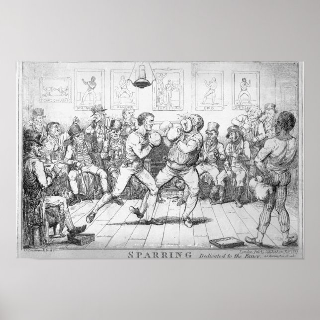 Affiches Sparring, 1817 (Devant)