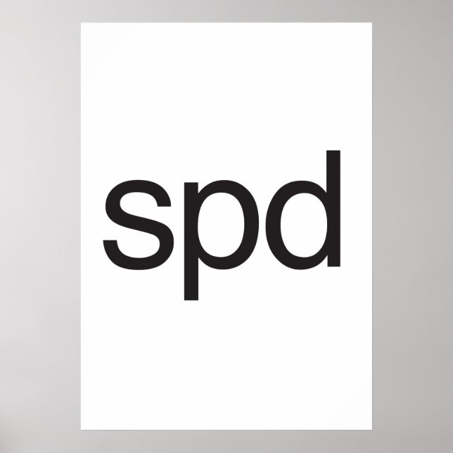 Affiches spd.ai (Devant)