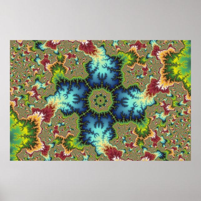 Affiches Spécial - Art Fractal (Devant)