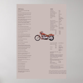 Affiches Spécification du véhicule FXDWG2 2001