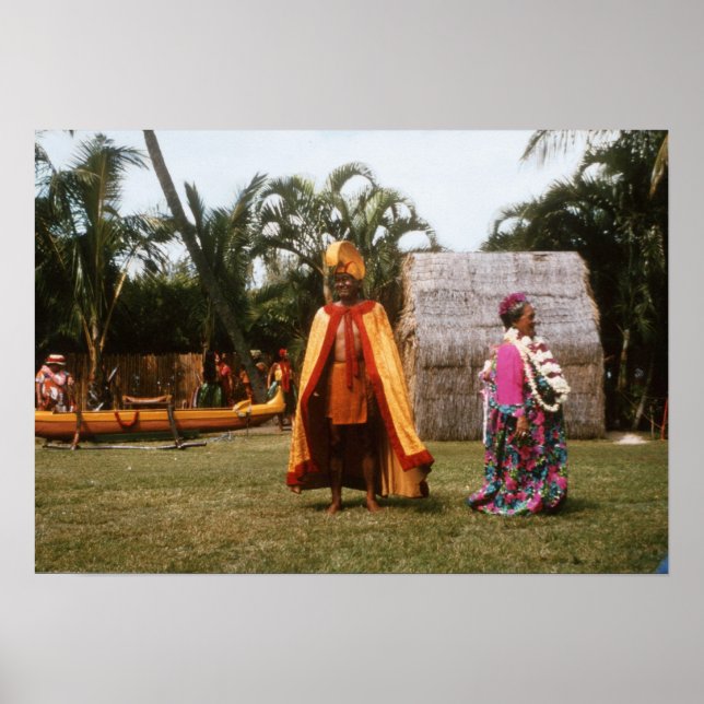 Affiches Spectacle de Hula (Devant)