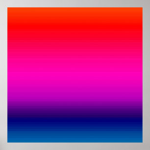 Affiches Spectre des couleurs horizontales - 4