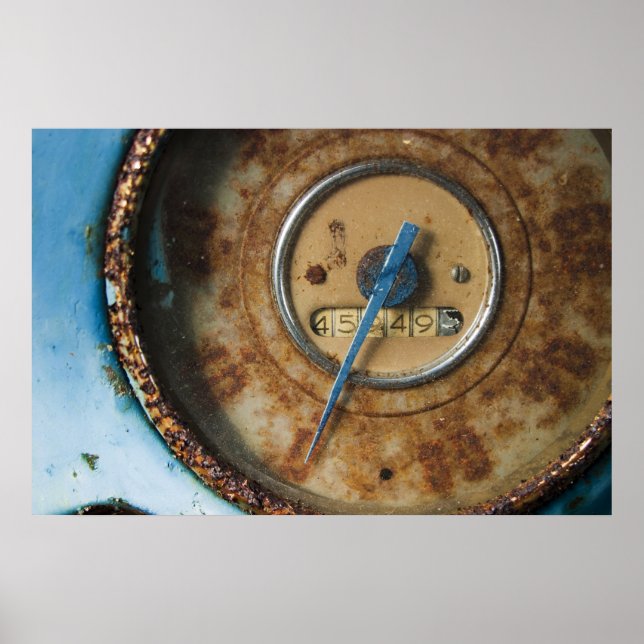 Affiches Speedometer Chevy (Devant)