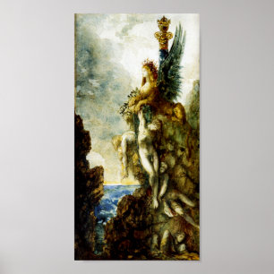 Affiches Sphinx victorieux par Gustave Moreau