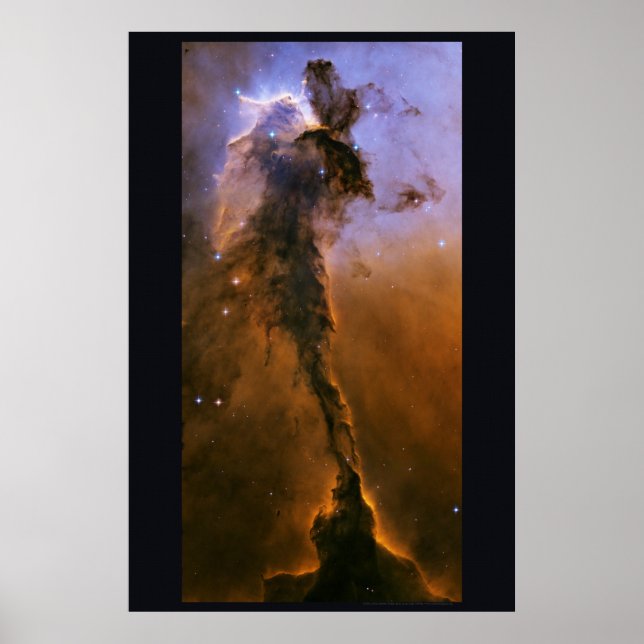 Affiches Spire stellaire dans la Nebula Aigle 20x30 (13,5x2 (Devant)