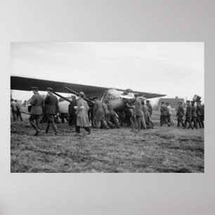Affiches Spirit of St Louis at Bolling Field, 1929