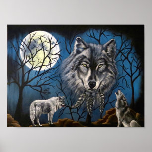 Affiches Spirit Wolf