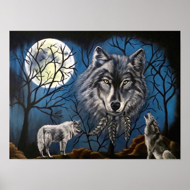 Affiches Spirit Wolf (Devant)