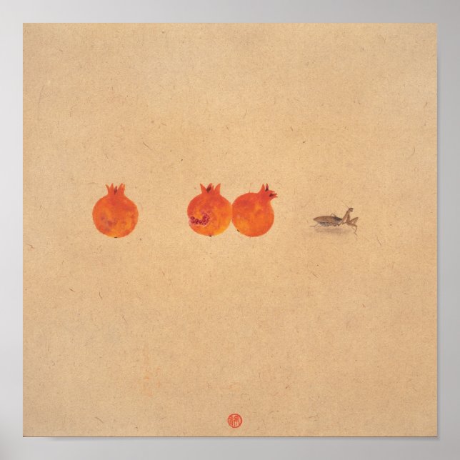 Affiches Spiritueux dans le ciel et la Terre série No.5 (Devant)