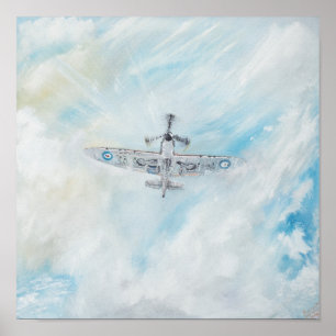 Affiches SPITFIRE. "As de pique. 2014.