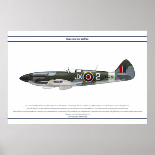 Affiches Spitfire GB 1 Sqn 1
