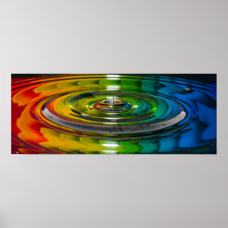 Affiches Splash couleur