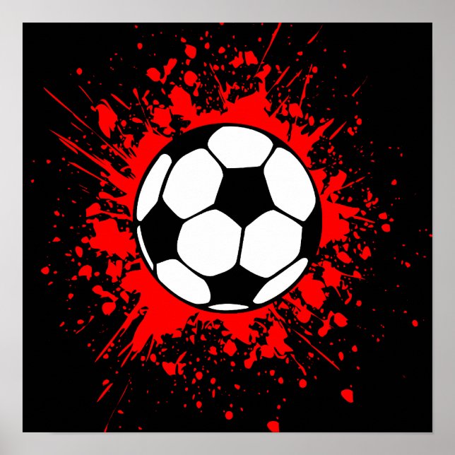 Affiches splatz de football (Devant)