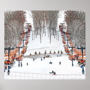 Affiches Sports d'hiver Ski Mur Art