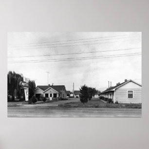 Affiches Springfield, OU motel de Sutton sur la route de