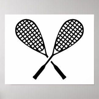 Affiches Squash rackets