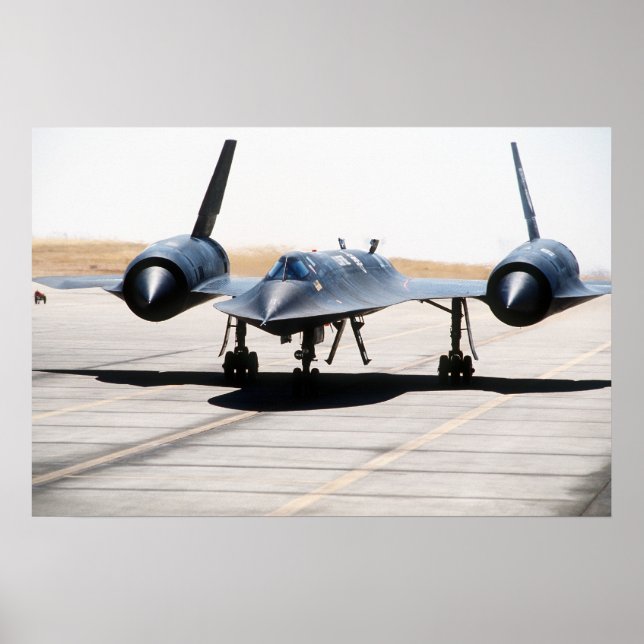 Affiches SR-71 Blackbird (Devant)