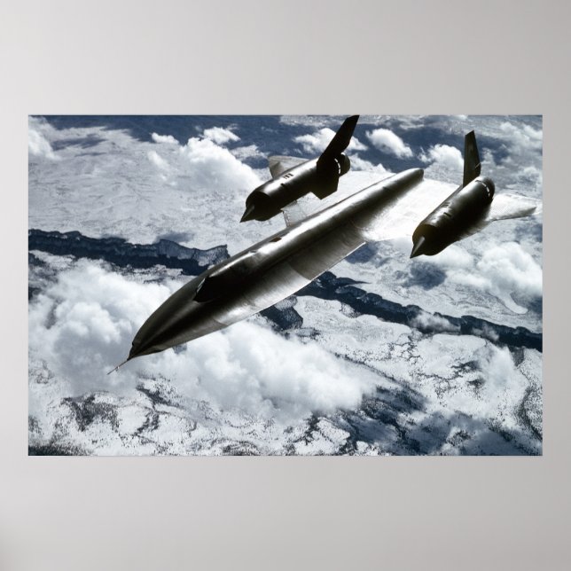 Affiches SR-71 Blackbird (Devant)