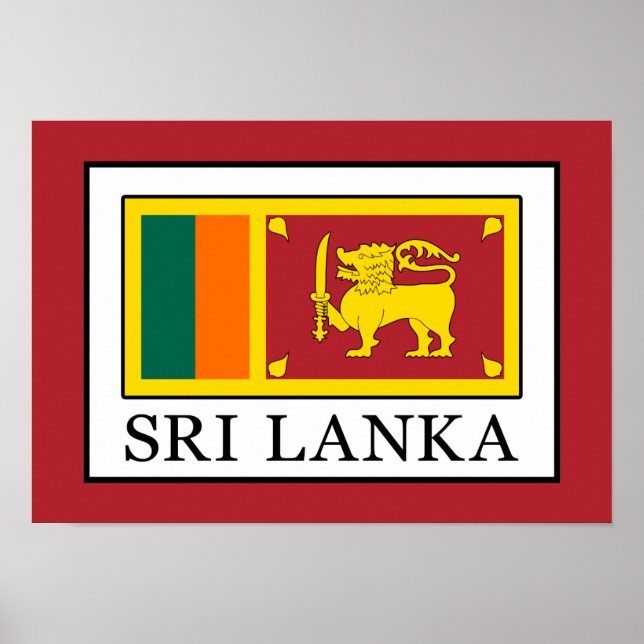 Affiches Sri Lanka (Devant)