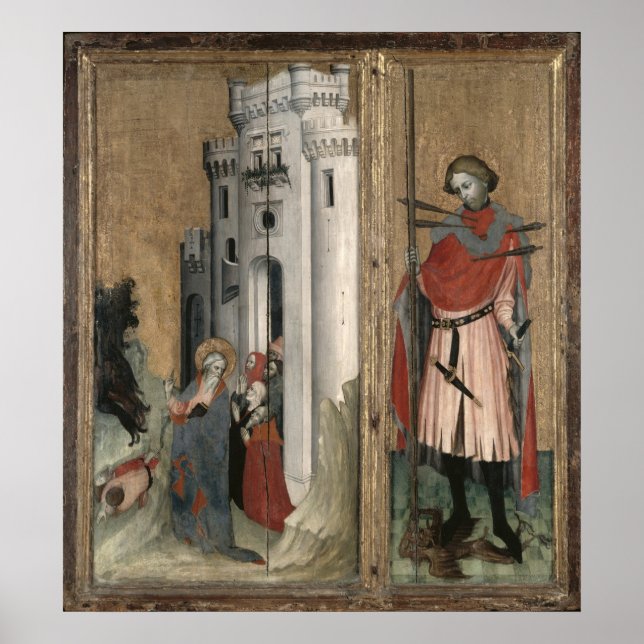 Affiches St. Andrew à la recherche de démons de la ville (Devant)