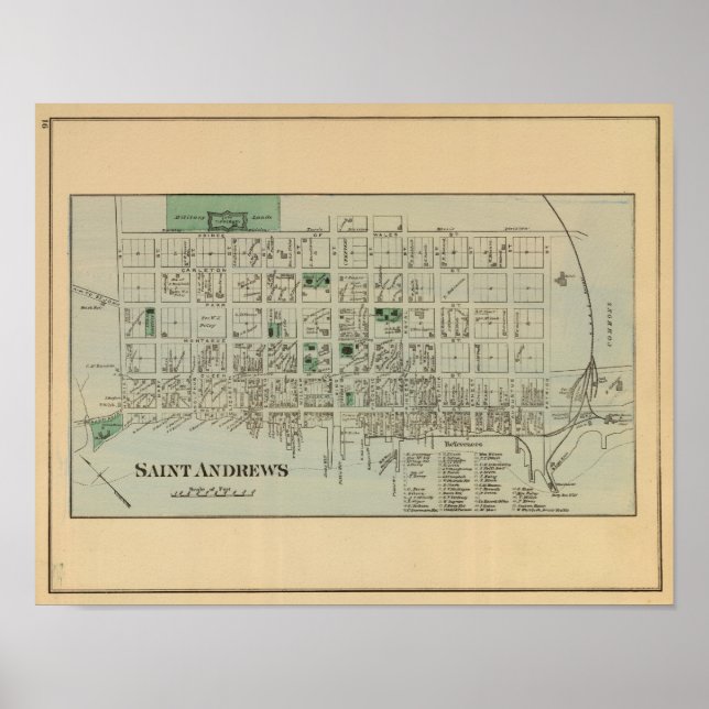 Affiches St Andrews NB (Devant)