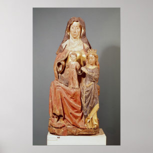 Affiches St Anne, la Vierge et enfant,