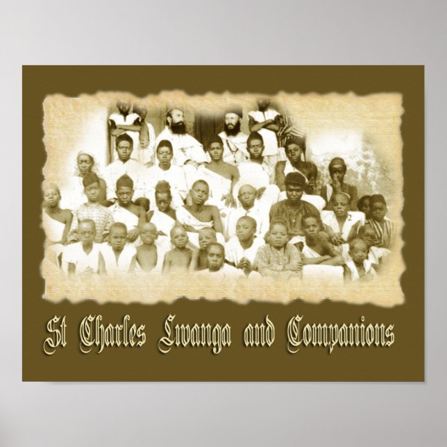 AFFICHES ST CHARLES LWANGA ET COMPAGNIES (Devant)
