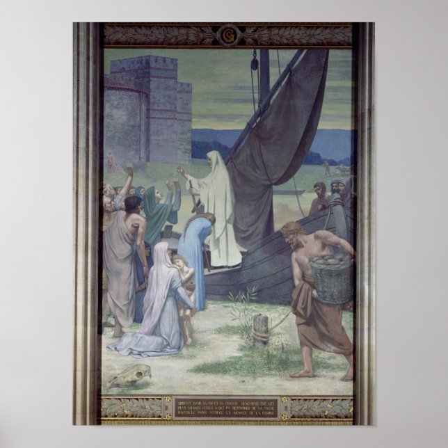 Affiches St. Genevieve Approvisionnement (Devant)