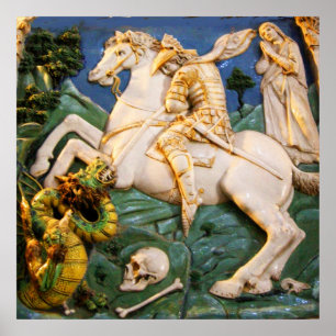 Affiches St. George, Dragon et Princesse