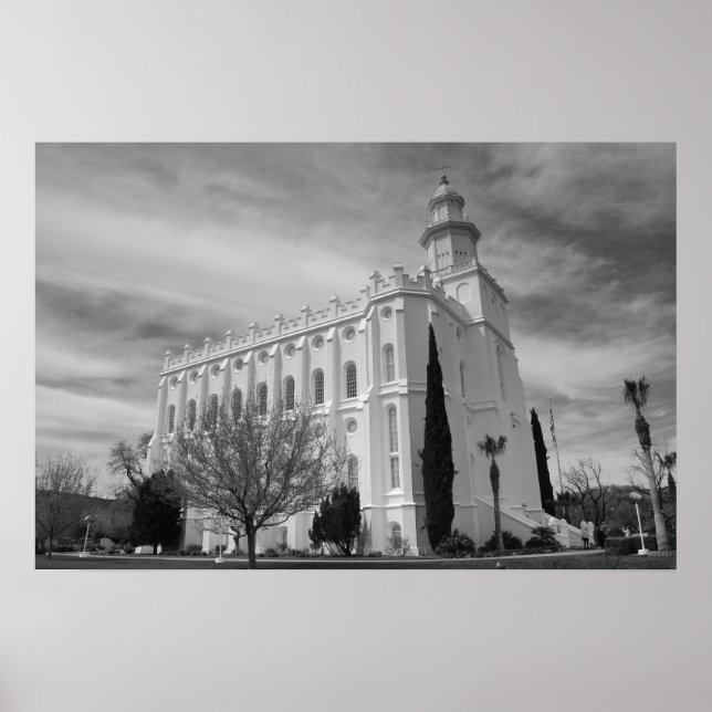 Affiches St. George, Utah LDS Temple (Devant)