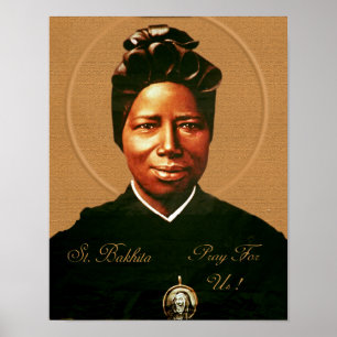 Affiches St. Josephine Bakhita.