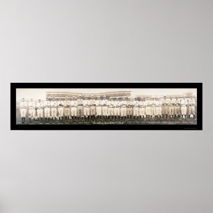 Affiches St Louis brunit la photo 1911 de base-ball