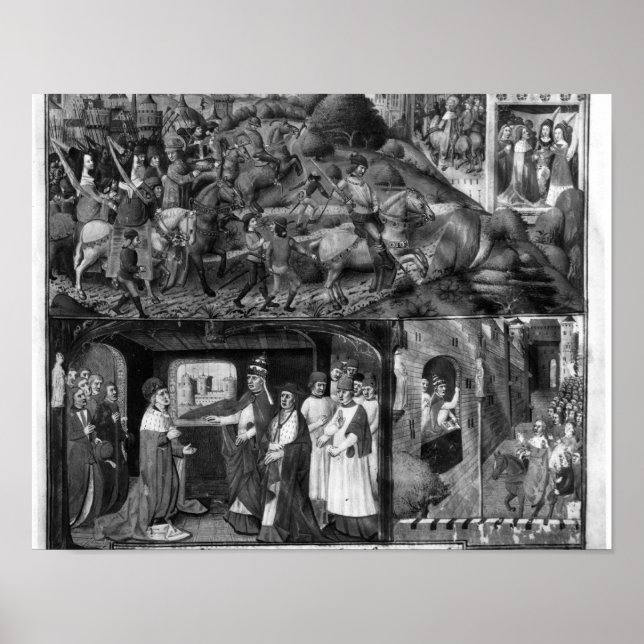 Affiches St. Louis part pour la croisade (Devant)