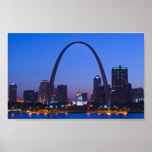 Affiches St. Louis Skyline (Devant)